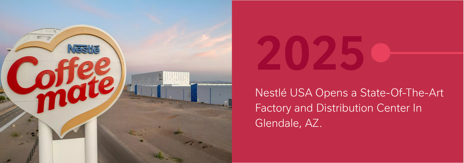 Nestlé Coffee mate factory and distribution center in Glendale, Arizona
