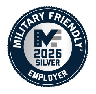 Military Friendly Employer 2026 Silver badge logo