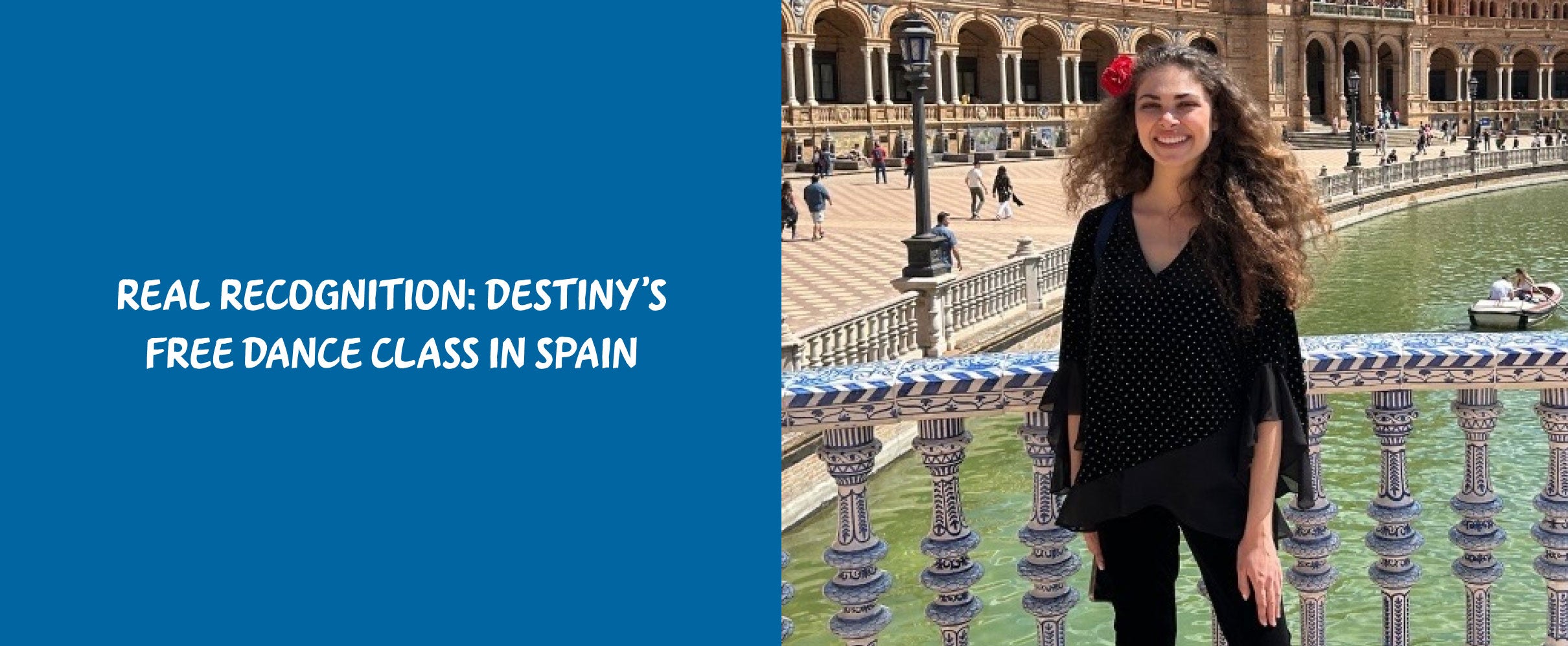 Real Recognition: Destiny's Free Dance Class in Spain