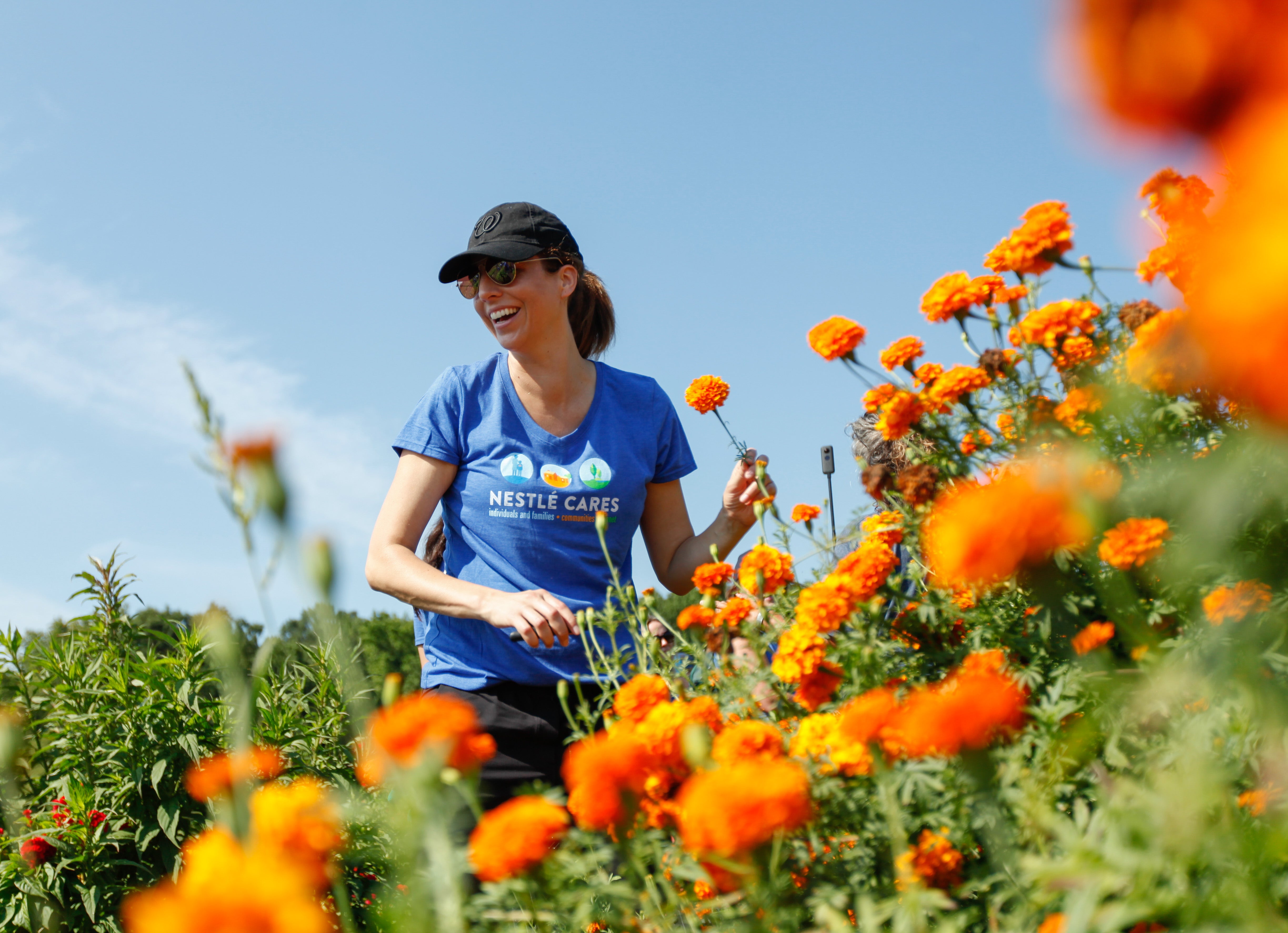 Nestlé employee at Day of Service