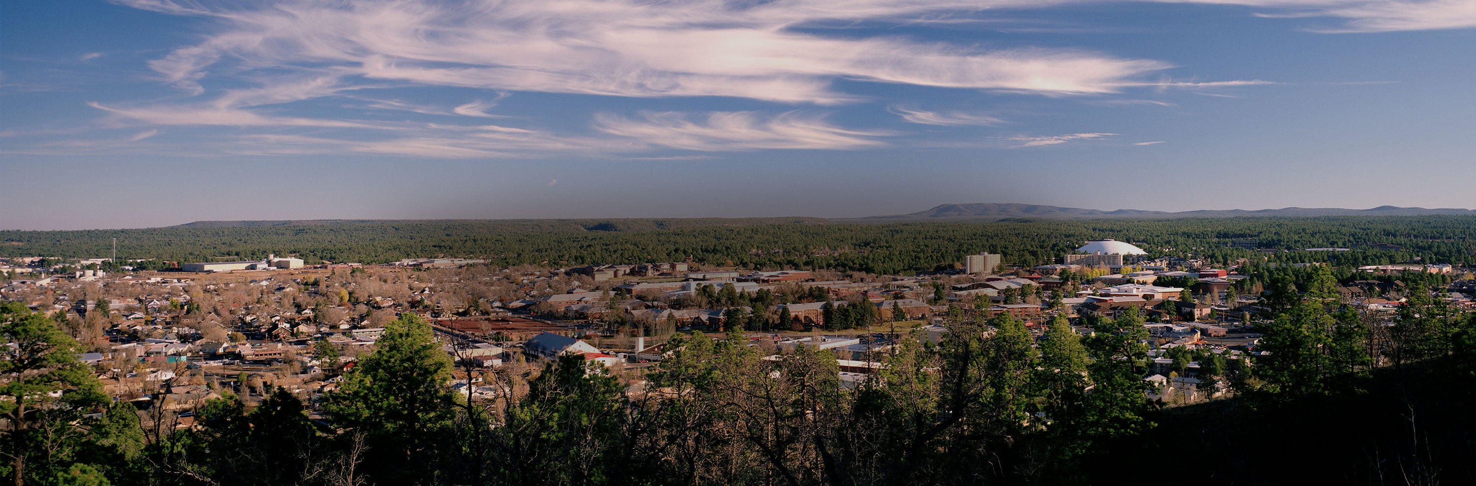 Aerial view of Flagstaff