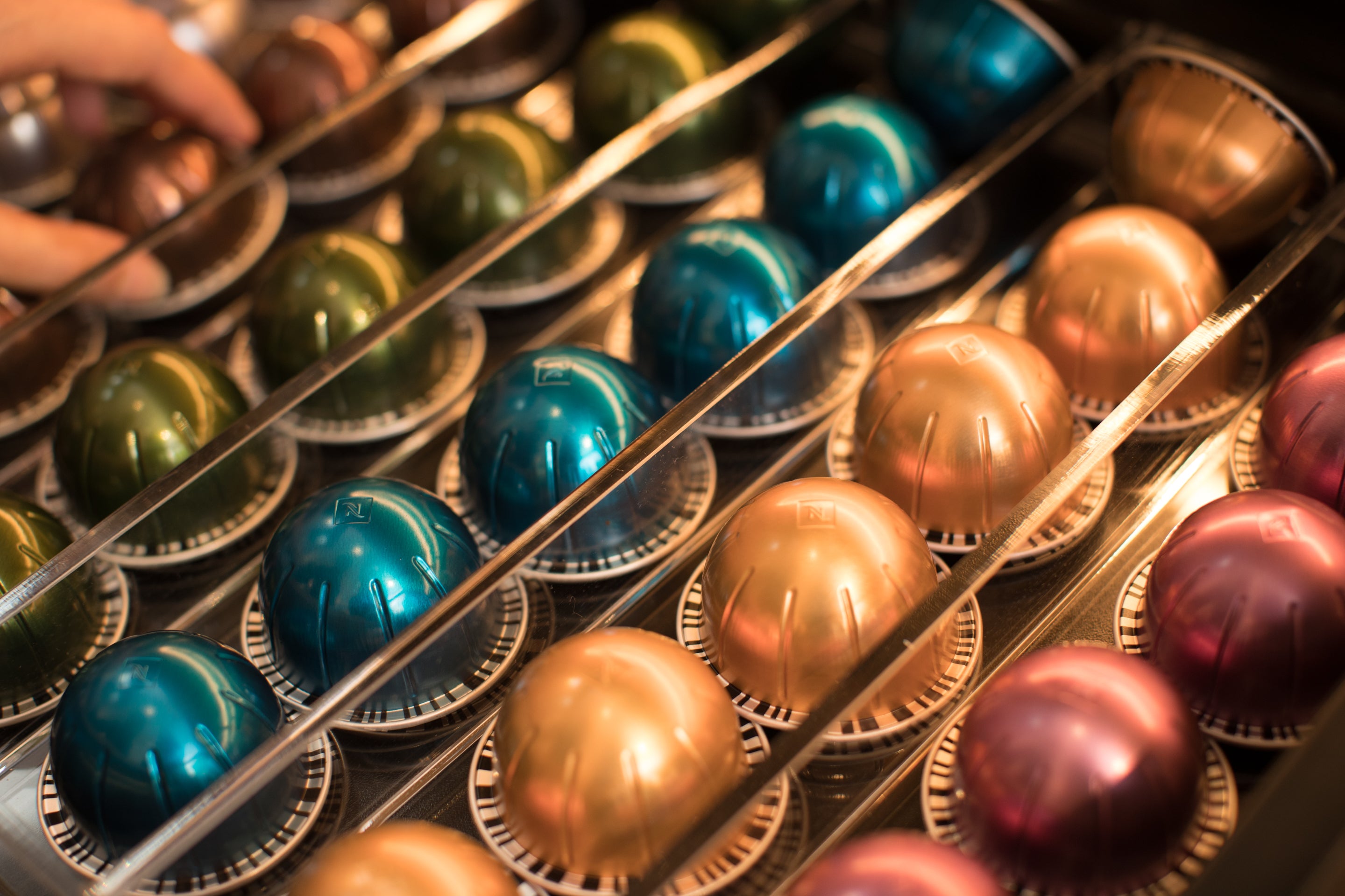 nespresso pods