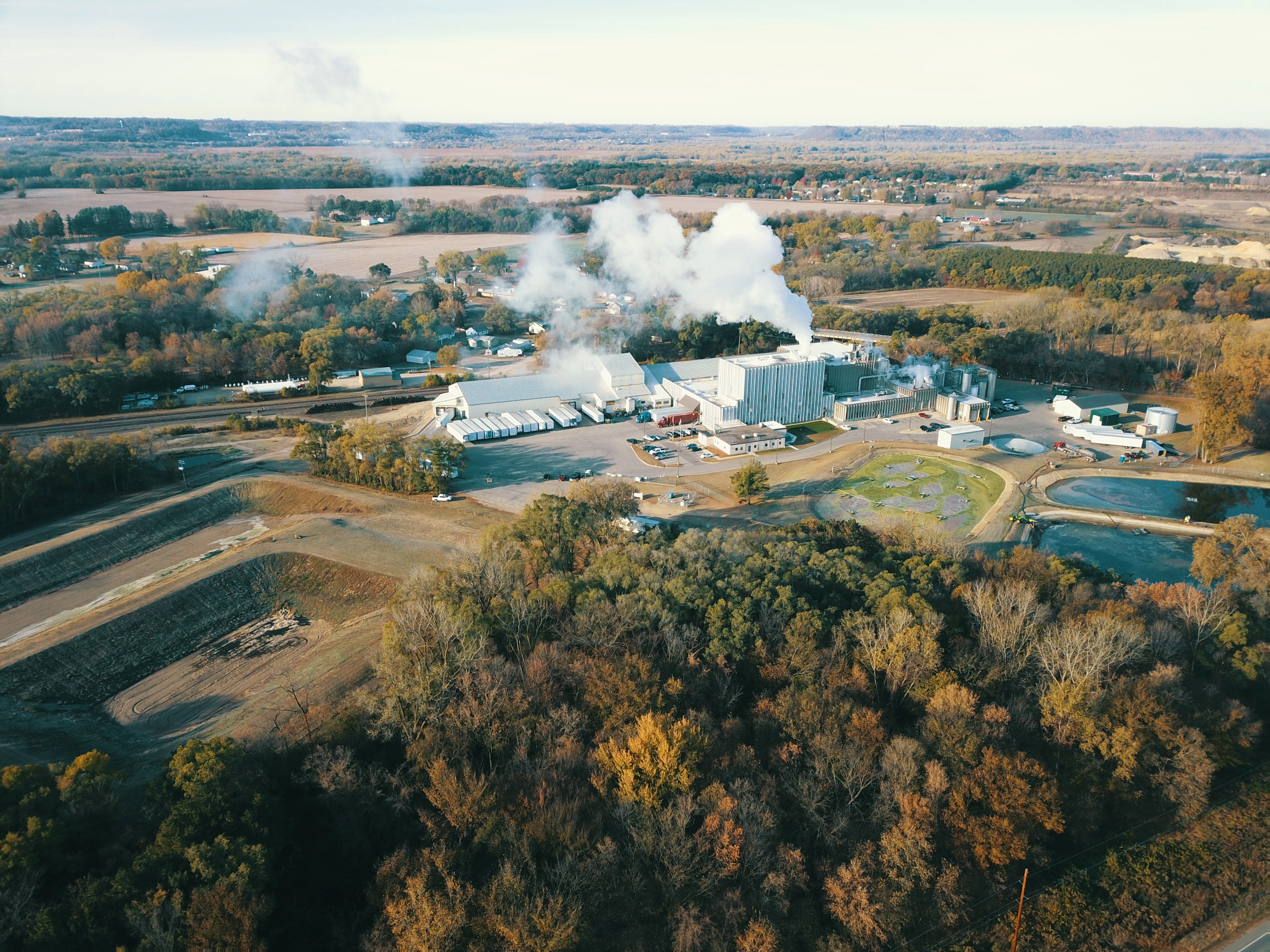Hager City aerial photo