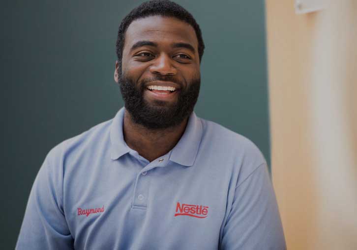 headshot of Raymond from Nestle