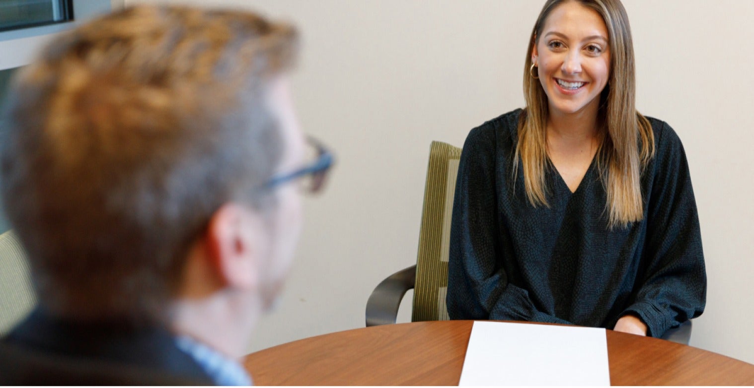 face to face interview, part of the recruitment process