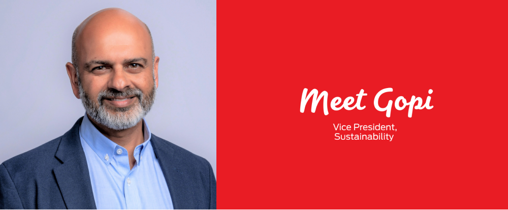 Meet Gopi - Vice President, Sustainability