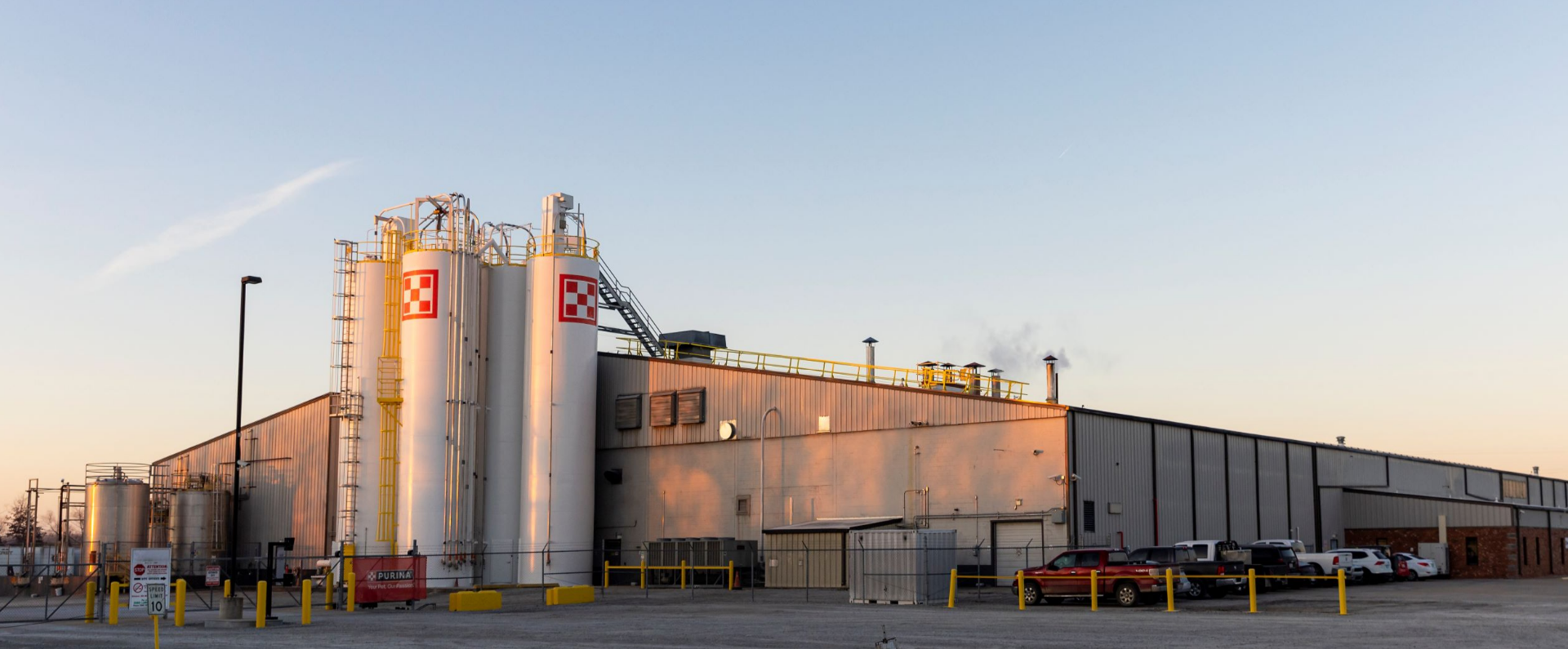 Purina factory building