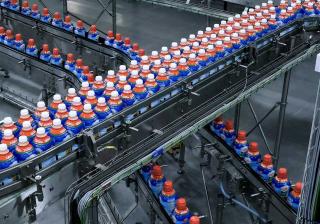 Coffee Mate on assembly line