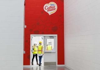 Coffee Mate branded door entrance in Glendale