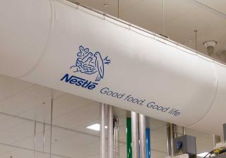 Nestle logo on air ducts