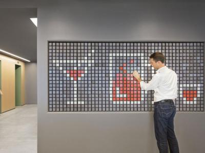 nestle employees in office