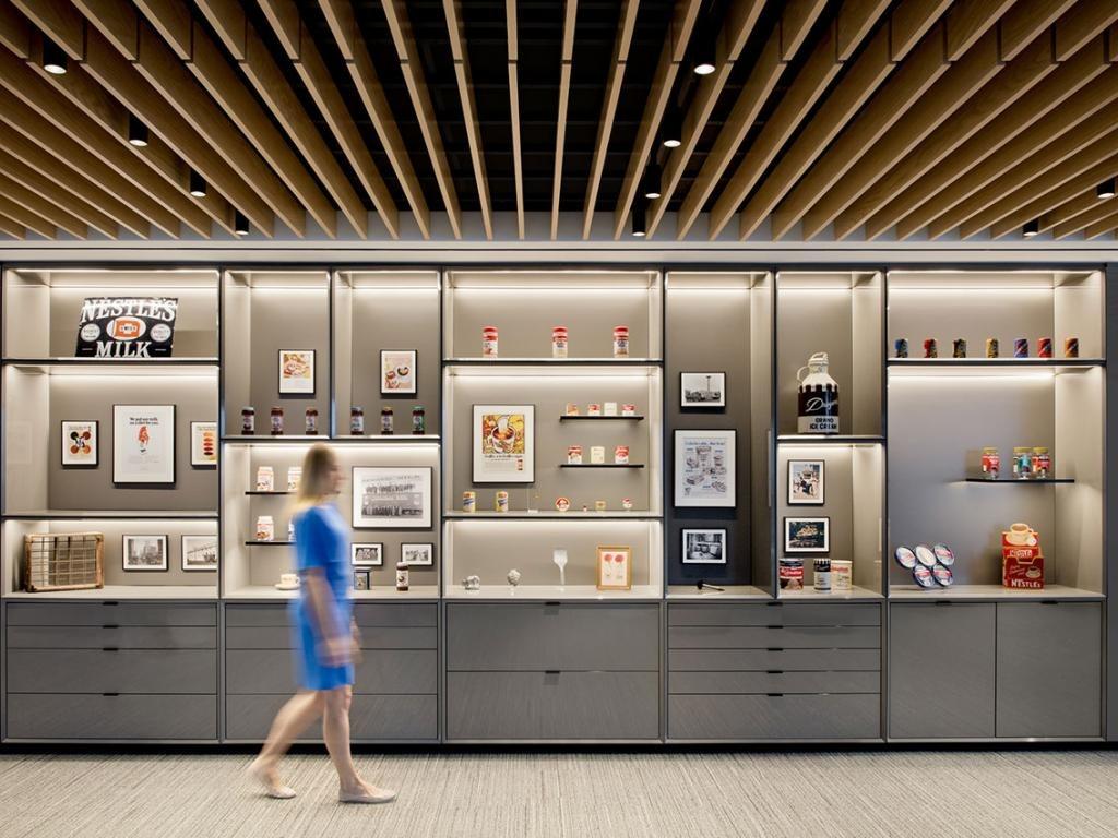 nestle employees in office