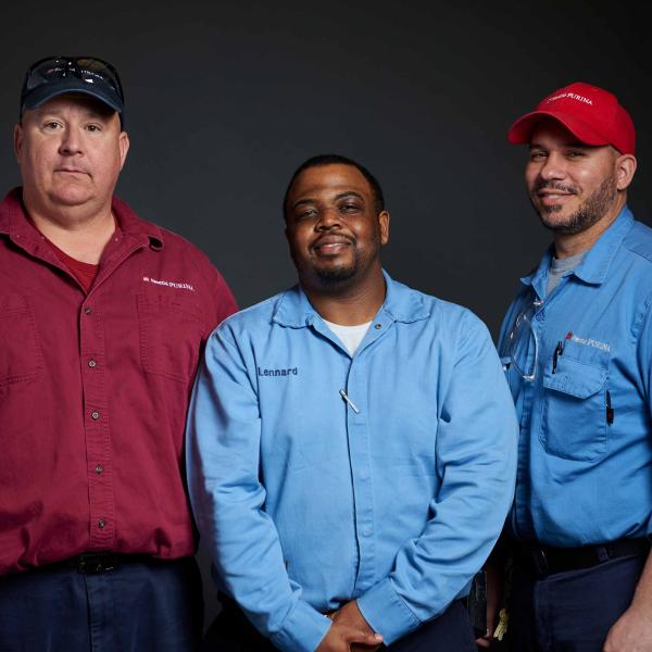 Jose with colleagues