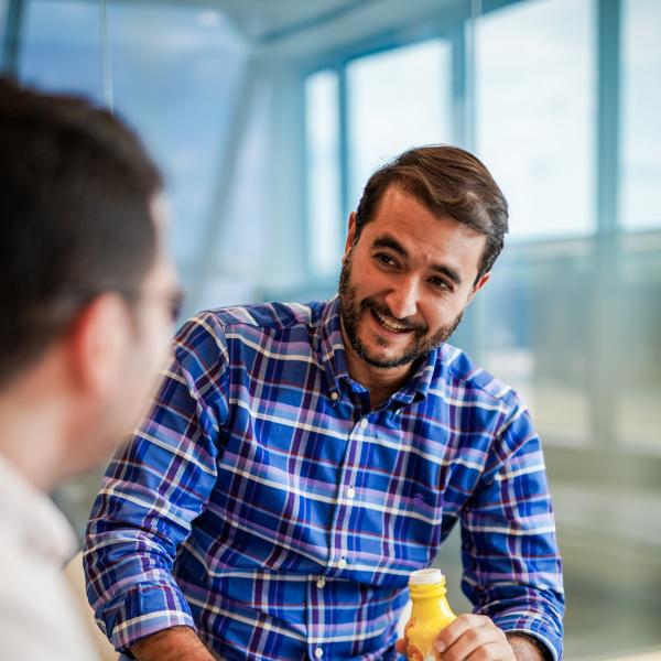 Nestlé employees talking