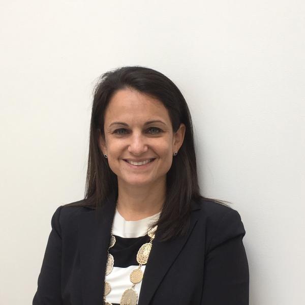 Woman smiling for photo