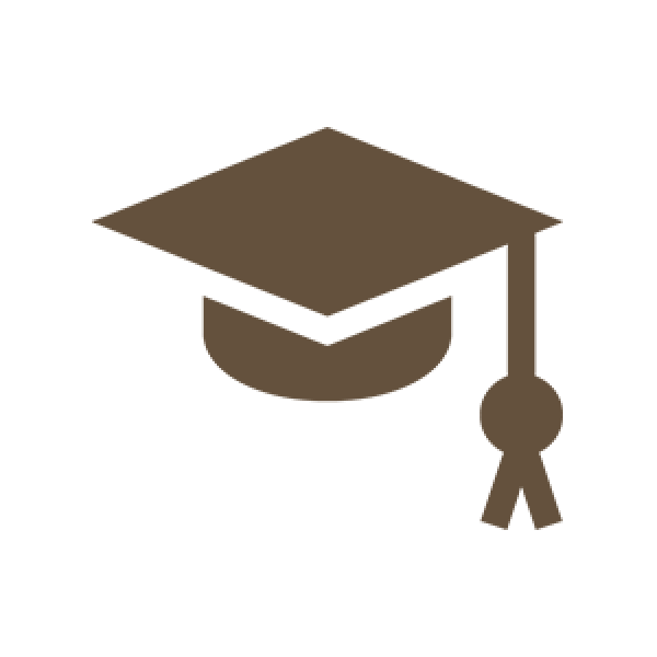 Graduation cap icon