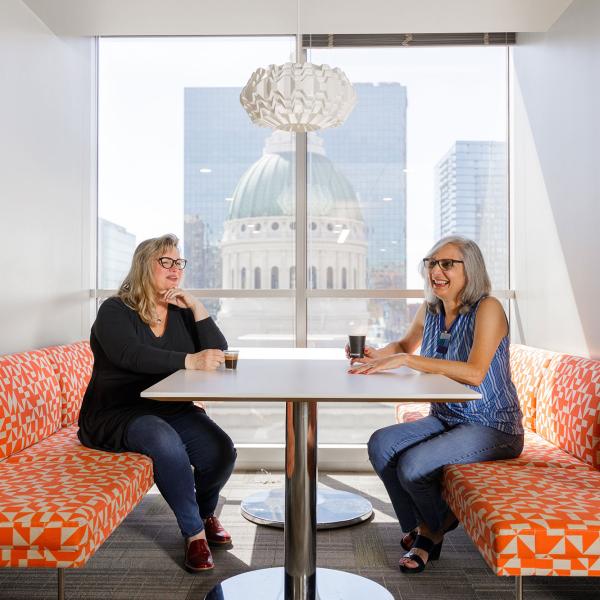 Women at table Women at table