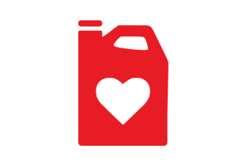 Product icon with heart