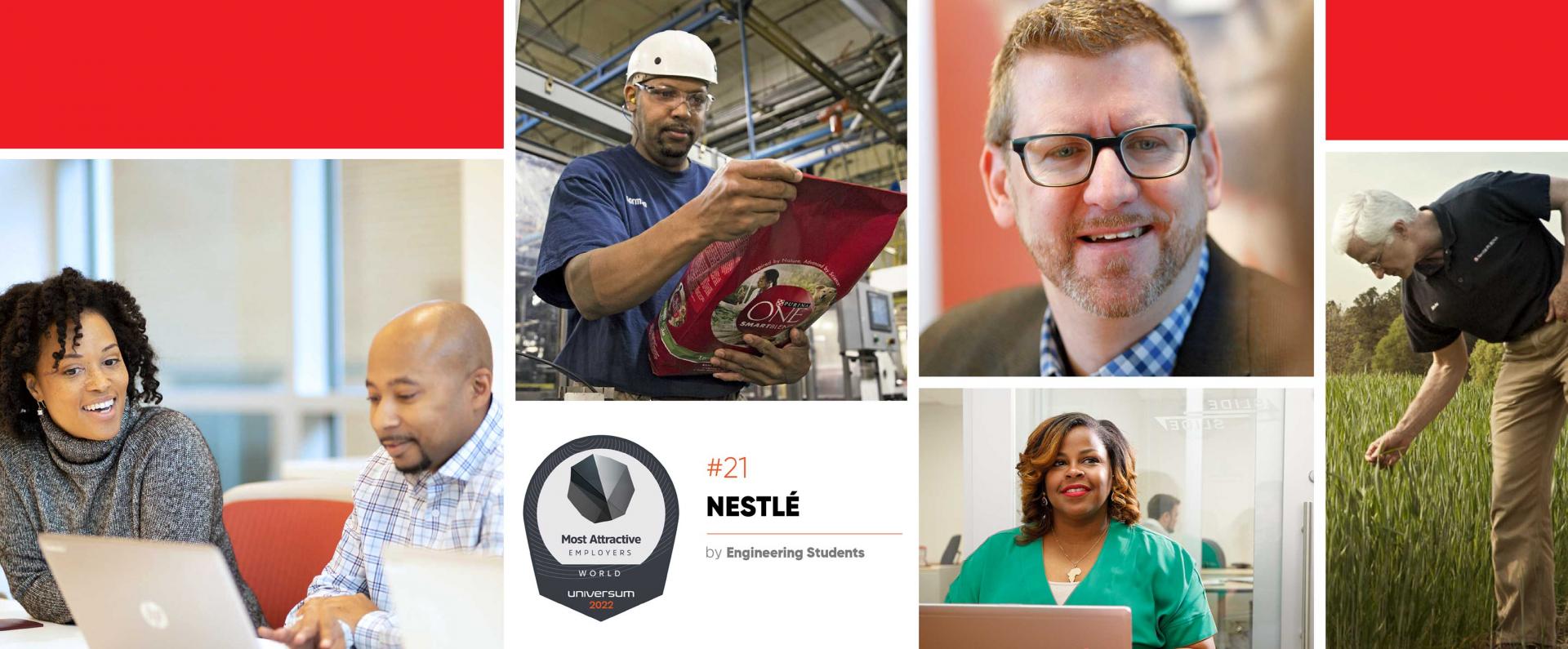 Purina Collage - Nestle 21st best company to work for