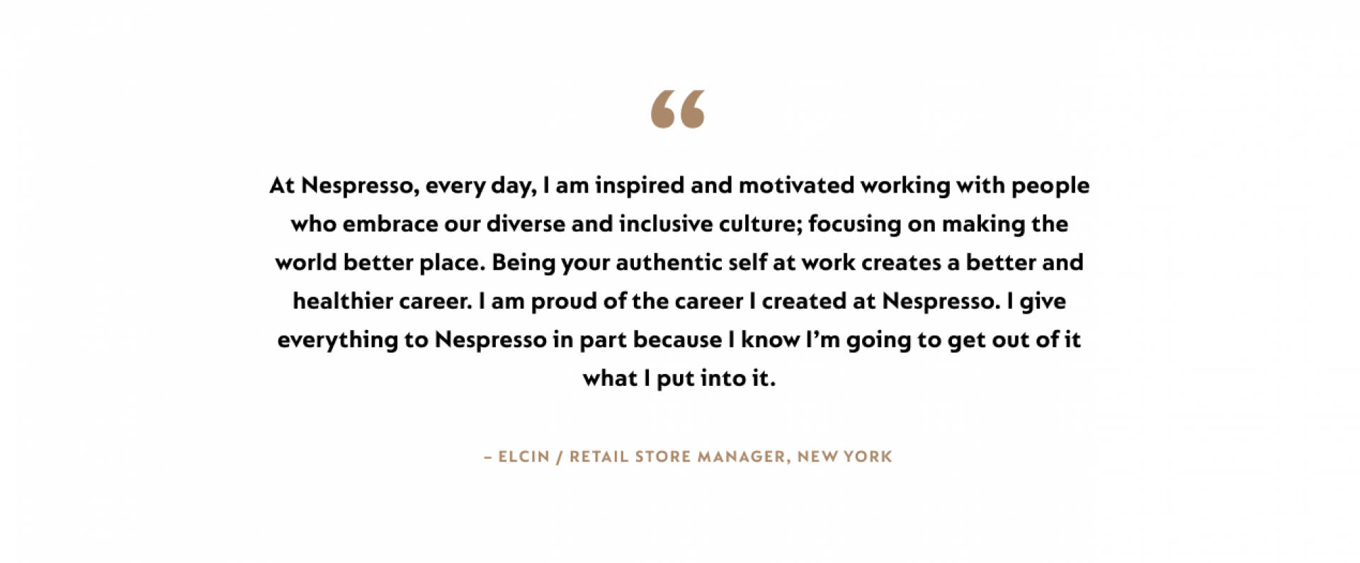 Elcin Retail Store Manager Testimonial Quote 