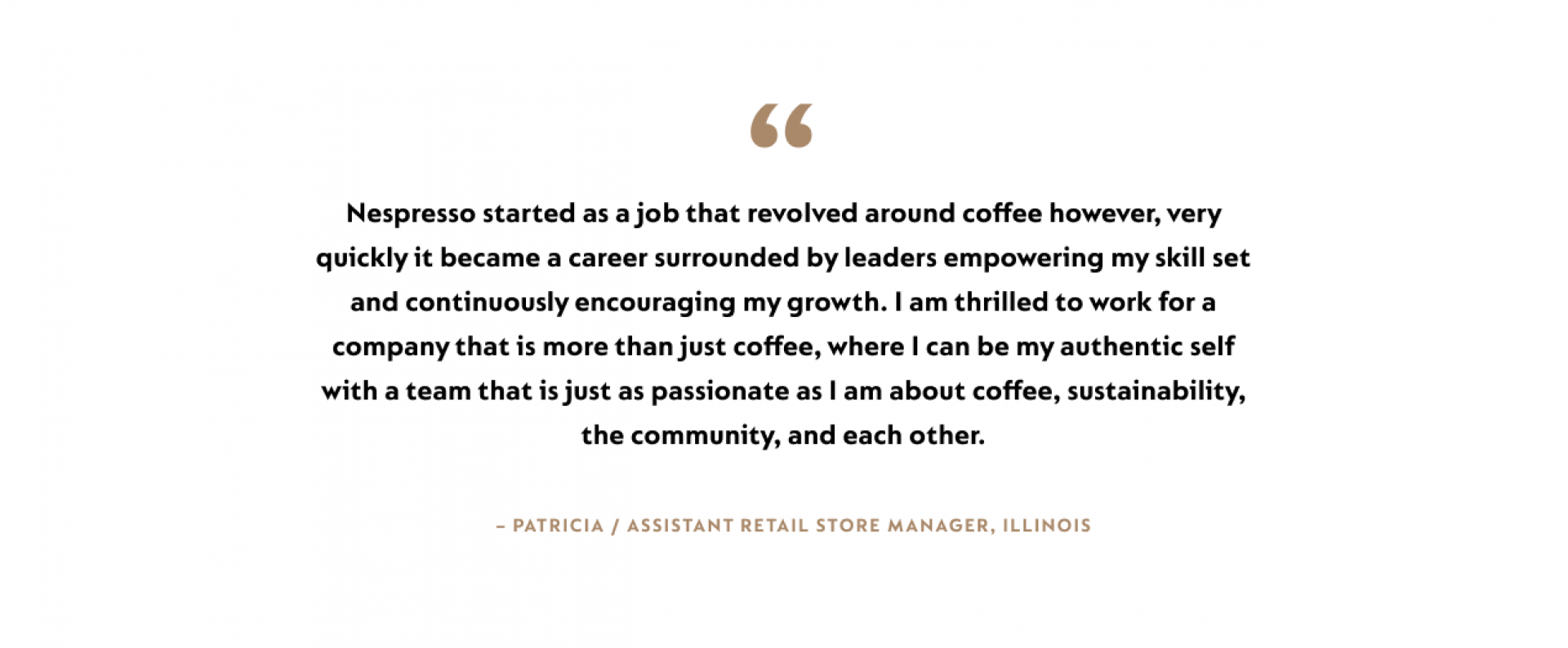 Henstilling Rejse Fyrretræ Nespresso Retail Jobs | Nestlé Careers