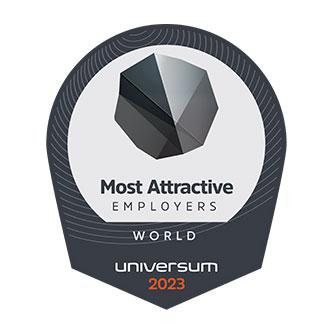 Award Logo - Most Attractive Employers 2023